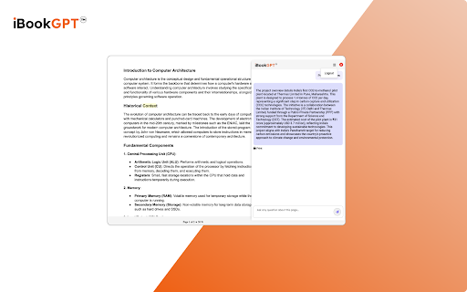 iBookGPT RA  from Chrome web store to be run with OffiDocs Chromium online
