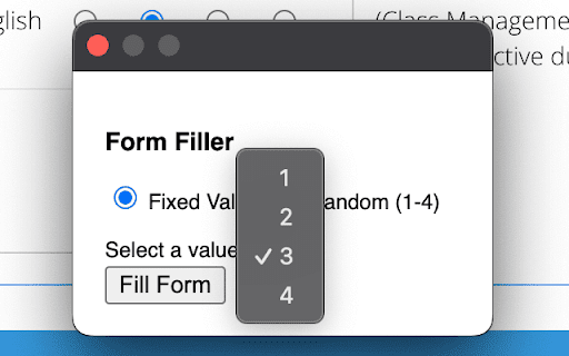 IBU Survey Filler  from Chrome web store to be run with OffiDocs Chromium online