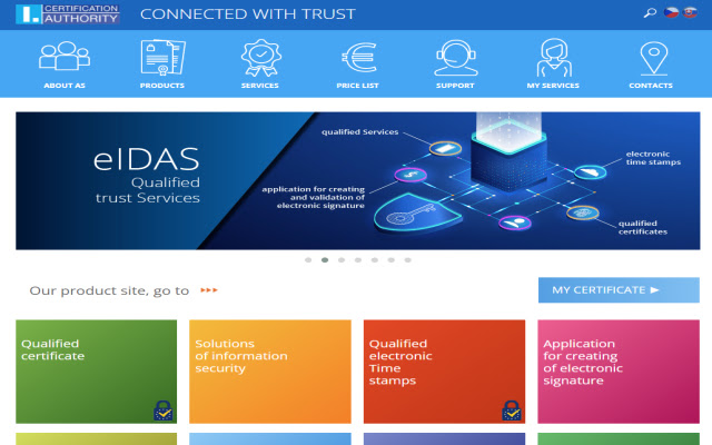 I.CA PKI Service Component  from Chrome web store to be run with OffiDocs Chromium online
