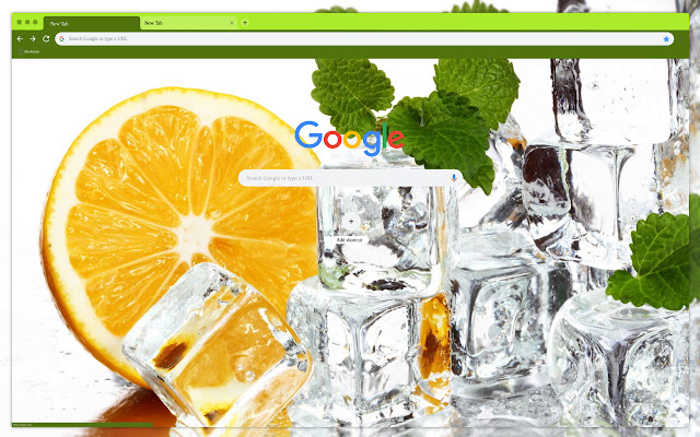Ice cube and orange  from Chrome web store to be run with OffiDocs Chromium online