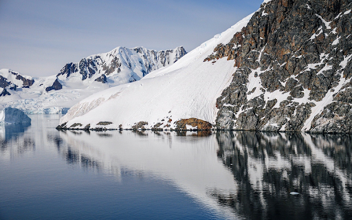 Ice mountain lake  from Chrome web store to be run with OffiDocs Chromium online