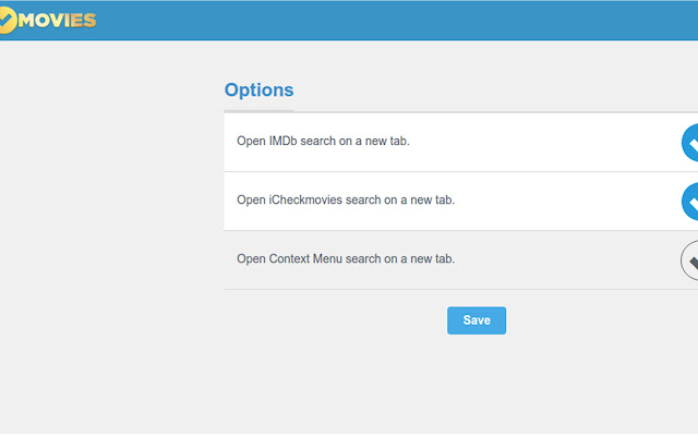 iCheckMovies Chrome Extension  from Chrome web store to be run with OffiDocs Chromium online