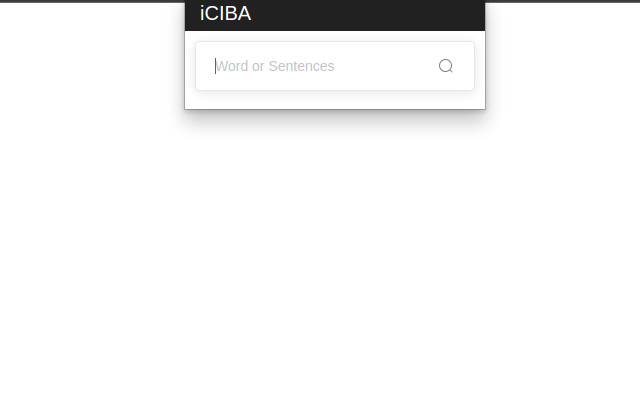 iciba  from Chrome web store to be run with OffiDocs Chromium online
