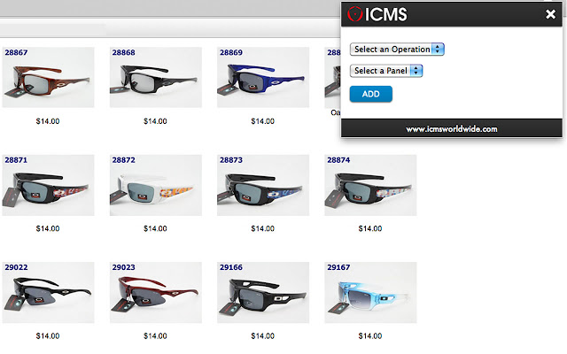 ICMS Extension  from Chrome web store to be run with OffiDocs Chromium online