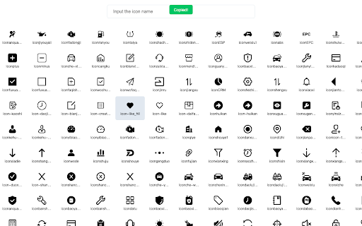 Iconfont Viewer  from Chrome web store to be run with OffiDocs Chromium online Iconfont Viewer  from Chrome web store to be run with OffiDocs Chromium online