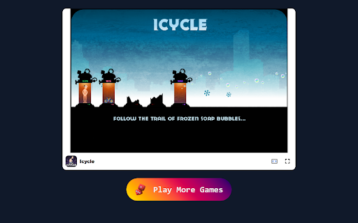 Icycle Journey Through a Post Apocalyptic World!  from Chrome web store to be run with OffiDocs Chromium online