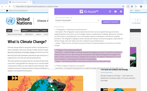 ID Assist™: AI Enabled Instructional Design  from Chrome web store to be run with OffiDocs Chromium online
