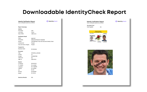 IdentityCheck  from Chrome web store to be run with OffiDocs Chromium online