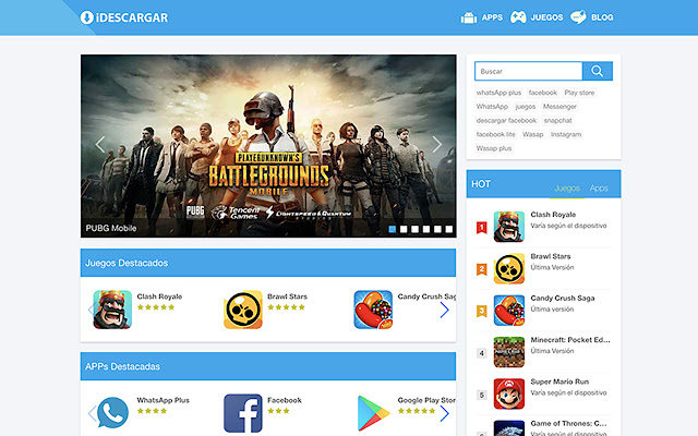iDescargar Button  from Chrome web store to be run with OffiDocs Chromium online