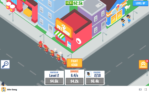 Idle Gang Game Rule your gang empire and dominate the city!  from Chrome web store to be run with OffiDocs Chromium online