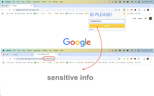 ID please  from Chrome web store to be run with OffiDocs Chromium online