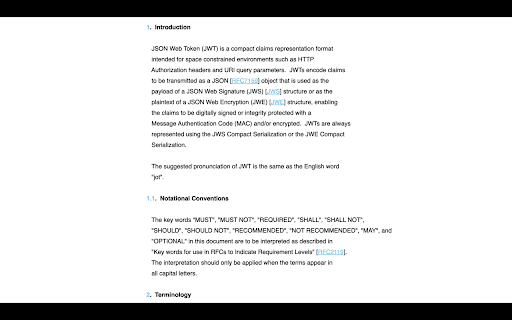 IETF RFC Reader  from Chrome web store to be run with OffiDocs Chromium online