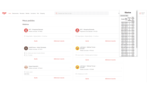 iGastos  from Chrome web store to be run with OffiDocs Chromium online