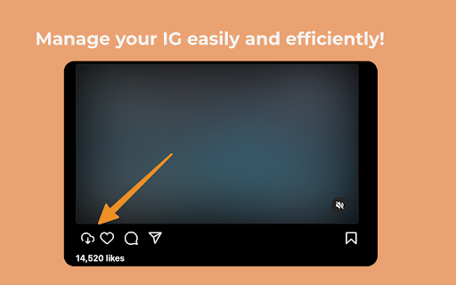 IG Downloader|Photos, Videos, Reels  Stories  from Chrome web store to be run with OffiDocs Chromium online