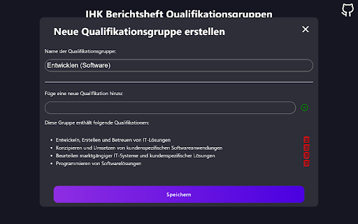 IHK Berichtsheft Qualifikationsgruppen  from Chrome web store to be run with OffiDocs Chromium online