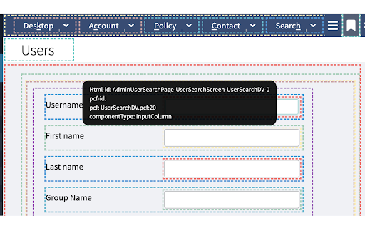 Ikharo Inspector  from Chrome web store to be run with OffiDocs Chromium online