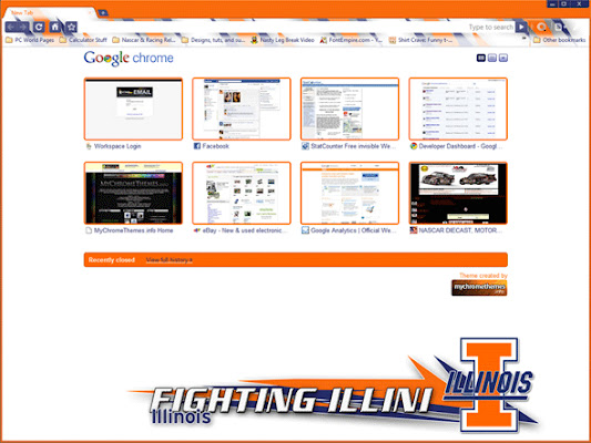 Illinois Fighting Illini Large  from Chrome web store to be run with OffiDocs Chromium online