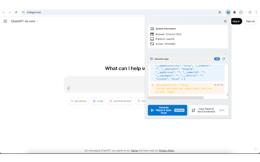 ILO Bug Reporter  from Chrome web store to be run with OffiDocs Chromium online