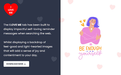 I LOVE ME  from Chrome web store to be run with OffiDocs Chromium online