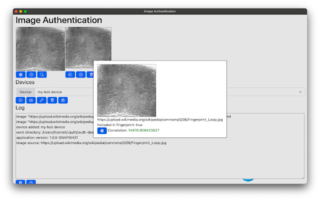 Image Authentication Web Browser Extension  from Chrome web store to be run with OffiDocs Chromium online