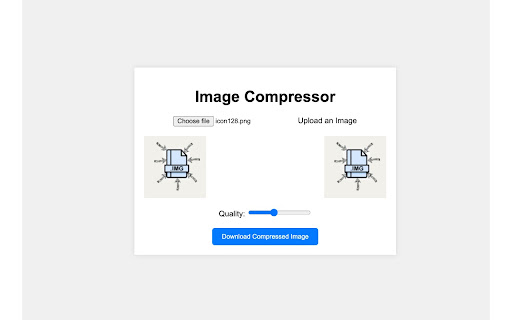 Image compressor  from Chrome web store to be run with OffiDocs Chromium online