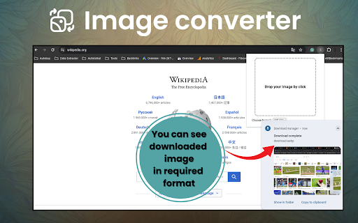 Image converter/Convert JPG to PNG  from Chrome web store to be run with OffiDocs Chromium online
