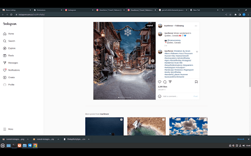Image Copier For Instagram  from Chrome web store to be run with OffiDocs Chromium online
