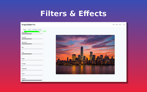 Image Editor Pro  from Chrome web store to be run with OffiDocs Chromium online