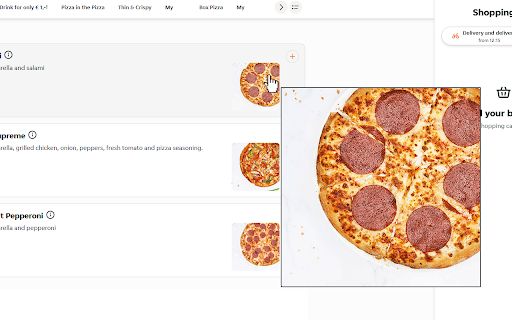Image Enlarger for Takeaway  from Chrome web store to be run with OffiDocs Chromium online