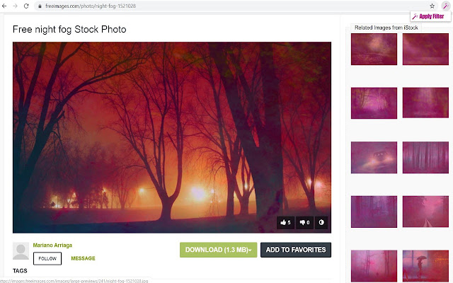 Image filter  from Chrome web store to be run with OffiDocs Chromium online