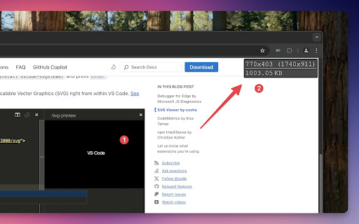 Image Insight — Hover  from Chrome web store to be run with OffiDocs Chromium online