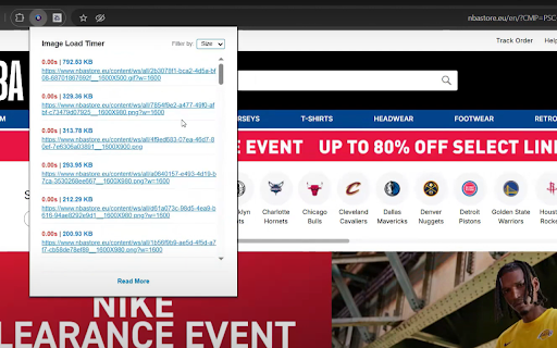 Image Load Timer  from Chrome web store to be run with OffiDocs Chromium online