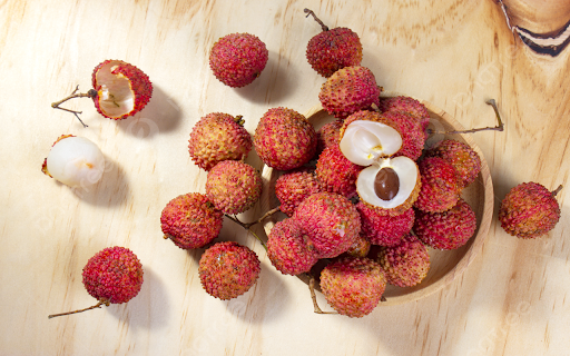 Image of red lychee fruit  from Chrome web store to be run with OffiDocs Chromium online