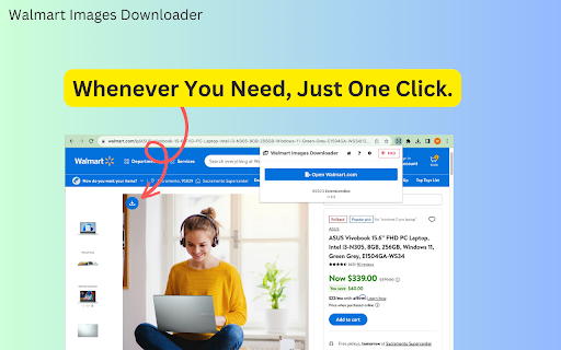Images Downloader for WM  from Chrome web store to be run with OffiDocs Chromium online