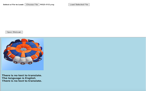 Image translate  from Chrome web store to be run with OffiDocs Chromium online