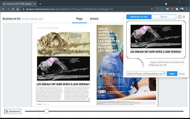 Immanens Web Clipper  from Chrome web store to be run with OffiDocs Chromium online