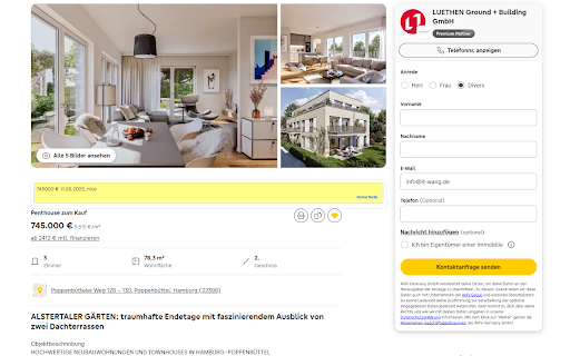 Immo Note  from Chrome web store to be run with OffiDocs Chromium online