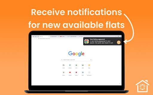 Immonotify: Germany Flat Search Bot  from Chrome web store to be run with OffiDocs Chromium online