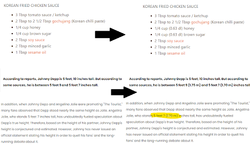 Imperial to metric converter  from Chrome web store to be run with OffiDocs Chromium online