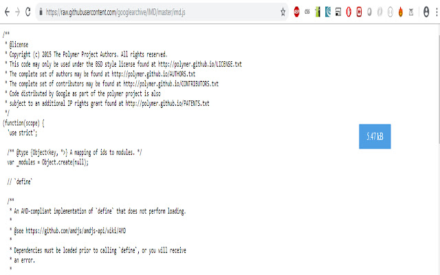 Import Cost  from Chrome web store to be run with OffiDocs Chromium online