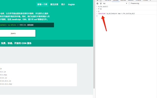 Import jQuery  from Chrome web store to be run with OffiDocs Chromium online