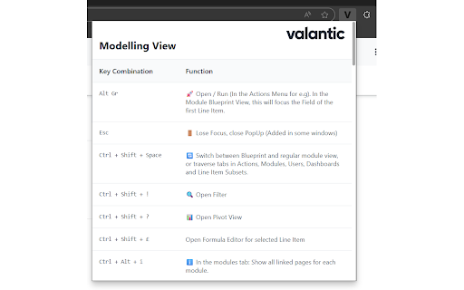 Improved Anaplan  from Chrome web store to be run with OffiDocs Chromium online