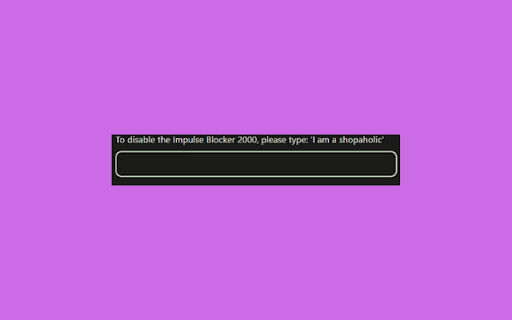 Impulse Blocker 2000  from Chrome web store to be run with OffiDocs Chromium online