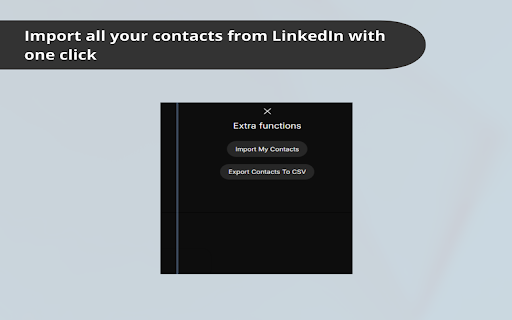 InContact Contact Book for LinkedIn  from Chrome web store to be run with OffiDocs Chromium online