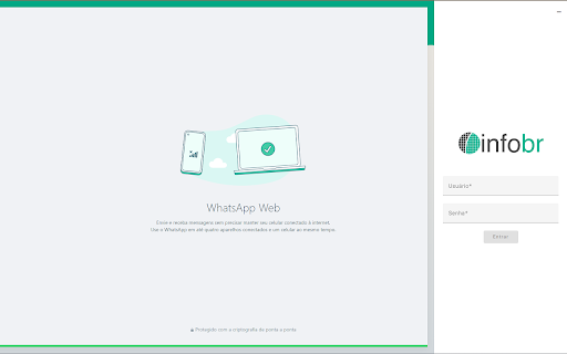 InCorpWhatsApp  from Chrome web store to be run with OffiDocs Chromium online