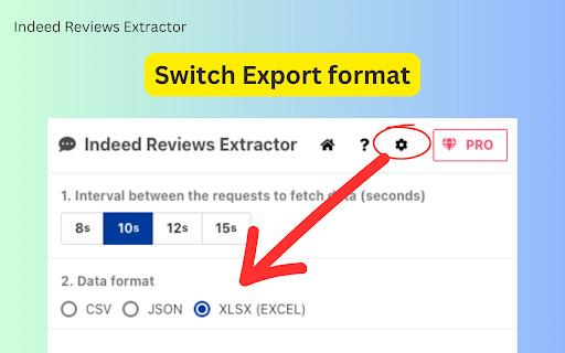 Indeed Reviews Scraper  from Chrome web store to be run with OffiDocs Chromium online
