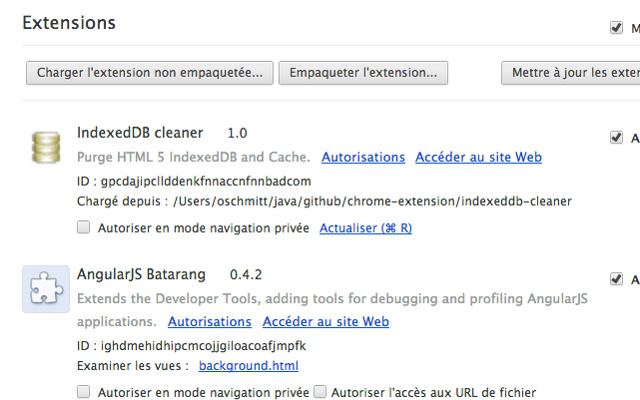 IndexedDB cleaner  from Chrome web store to be run with OffiDocs Chromium online