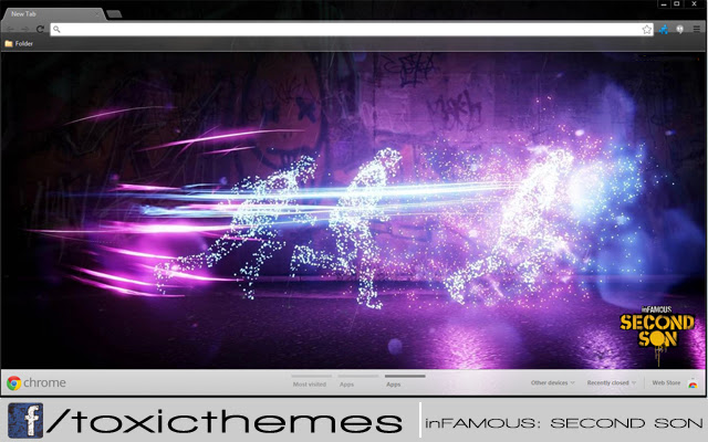 inFamous Second Son neon flash  from Chrome web store to be run with OffiDocs Chromium online