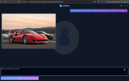 Infinitai Magic Image Editor  from Chrome web store to be run with OffiDocs Chromium online