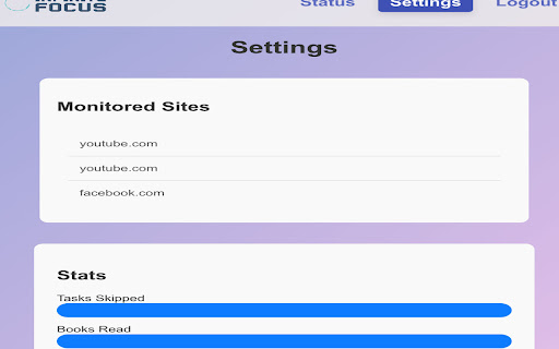 Infinite Focus  from Chrome web store to be run with OffiDocs Chromium online
